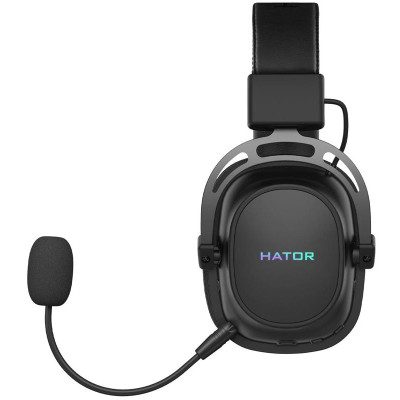 Гарнiтура Hator Hypergang 7.1 Wireless Black (HTA-850)