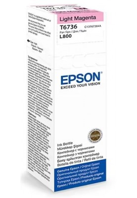 Чорнило EPSON (C13T67364A) для L800 (Light Magenta) 70 г