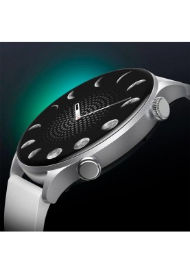 Смарт-годинник Haylou Smart Watch Solar Plus LS16 (RT3) Silver/White