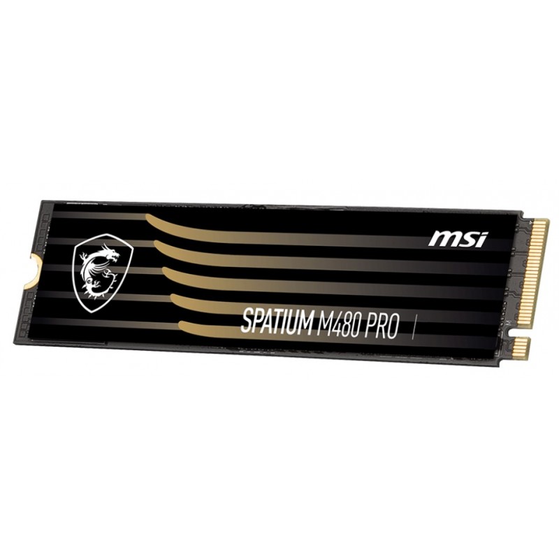 Накопичувач SSD 1TB MSI Spatium M480 Pro M.2 2280 PCIe 4.0 x4 NVMe 3D NAND TLC (S78-440L1G0-P83)
