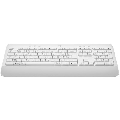 Клавiатура бездротова Logitech Signature K650 US OffWhite USB (920-010977)