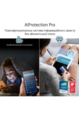 Wi-Fi Mesh система Asus ZenWiFi Pro ET12 1pk Black (90IG05Z0-MO3A10)
