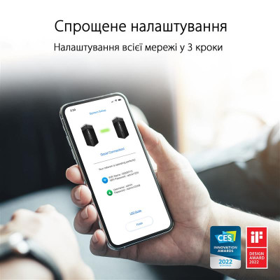 Wi-Fi Mesh-система Asus ZenWiFi Pro ET12 1pk Black (90IG05Z0-MO3A10) Wi-Fi Mesh-система Asus ZenWiFi Pro ET12 1pk Black (90IG05Z0-MO3A10)