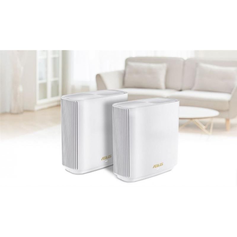 Wi-Fi Mesh система Asus ZenWiFi XT9 2pk White (90IG0740-MO3B40)