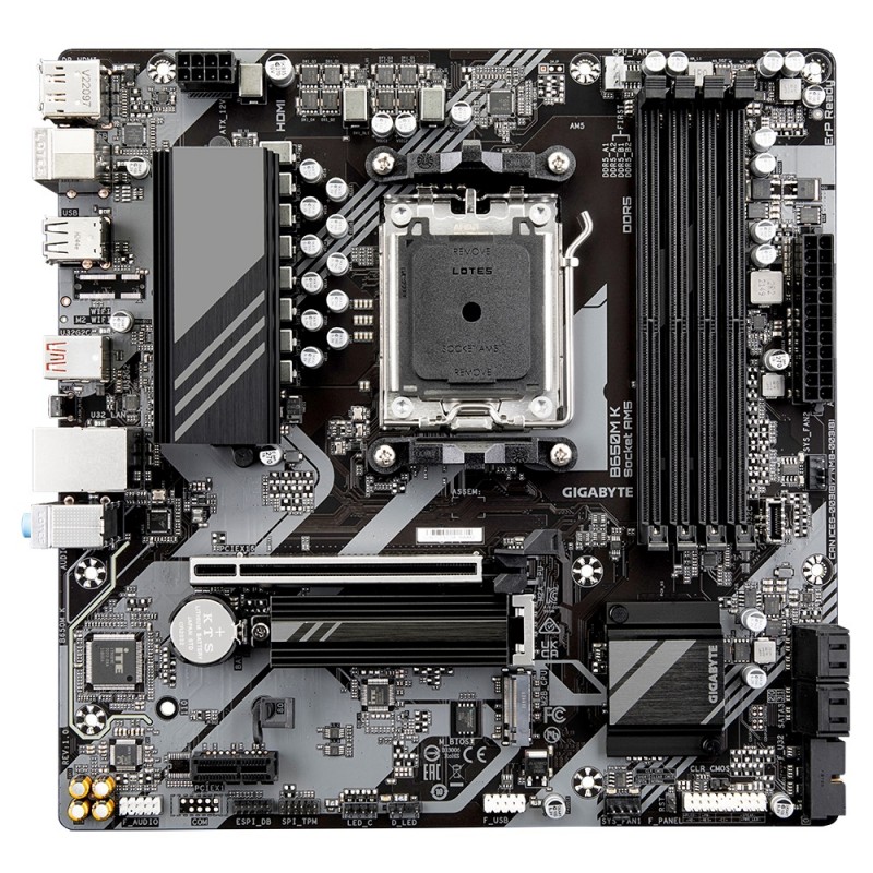 Материнська плата Gigabyte B650M K Socket AM5