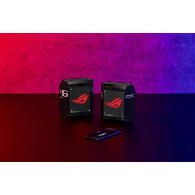 Wi-Fi Mesh-система Asus ROG Rapture GT6 2pk Black (90IG07F0-MU9A20) Wi-Fi Mesh-система Asus ROG Rapture GT6 2pk Black (90IG07F0-MU9A20)