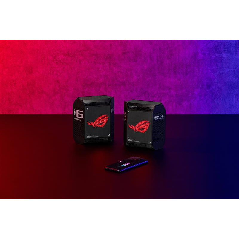 Wi-Fi Mesh система Asus ROG Rapture GT6 2pk Black (90IG07F0-MU9A20)