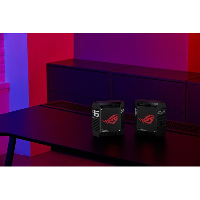 Wi-Fi Mesh система Asus ROG Rapture GT6 2pk Black (90IG07F0-MU9A20)