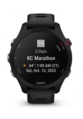 Смарт-годинник Garmin Forerunner 255S Music Black (010-02641-68)