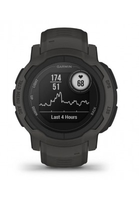 Смарт-годинник Garmin Instinct 2 Graphite (010-02626-00)