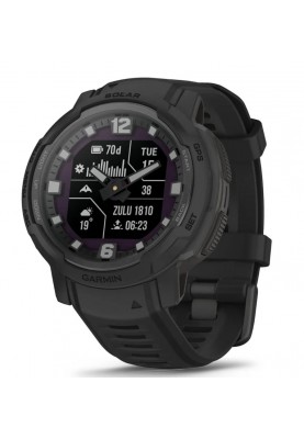 Смарт-годинник Garmin Instinct Crossover Solar Tactical Black (010-02730-00)