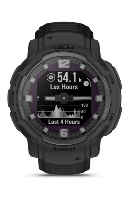 Смарт-годинник Garmin Instinct Crossover Solar Tactical Black (010-02730-00)