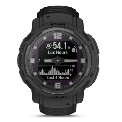 Смарт-годинник Garmin Instinct Crossover Solar Tactical Black (010-02730-00)