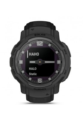 Смарт-годинник Garmin Instinct Crossover Solar Tactical Black (010-02730-00)