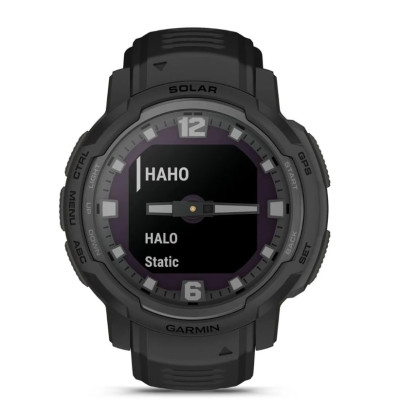 Смарт-годинник Garmin Instinct Crossover Solar Tactical Black (010-02730-00)