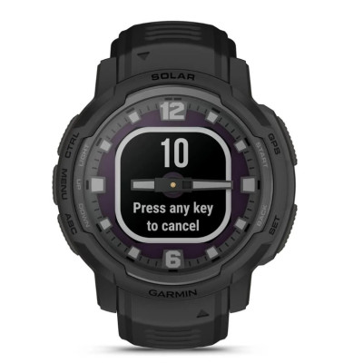 Смарт-годинник Garmin Instinct Crossover Solar Tactical Black (010-02730-00)