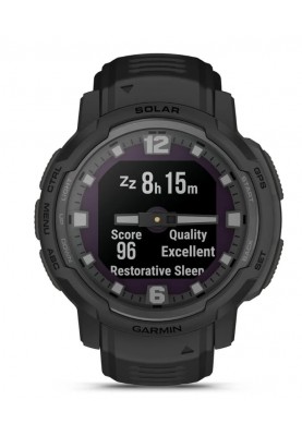 Смарт-годинник Garmin Instinct Crossover Solar Tactical Black (010-02730-00)