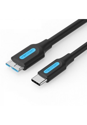 Кабель Vention USB Type-C - micro USB Type-B (M/M), 0.5 м, Black (CQABD)