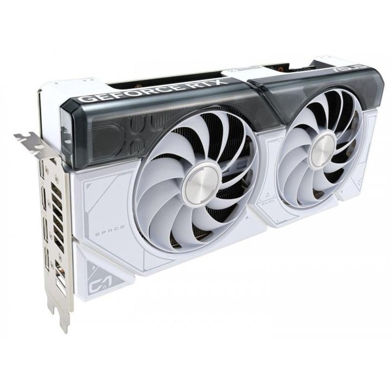 Відеокарта GF RTX 4070 12GB GDDR6X Dual OC White Asus (DUAL-RTX4070-O12G-WHITE)