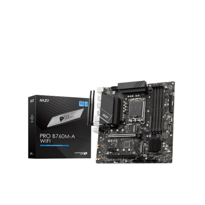 Материнська плата MSI Pro B760M-A WiFi Socket 1700