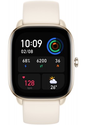 Смарт-годинник Xiaomi Amazfit GTS 4 Mini Moonlight White