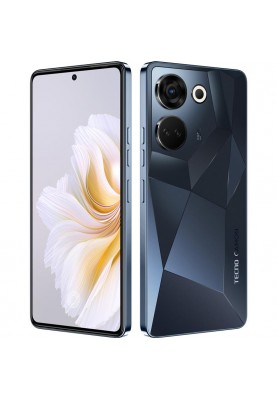 Смартфон Tecno Camon 20 Pro (CK7n) 8/256GB Dual Sim Predawn Black (4895180799792)