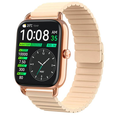 Смарт-годинник Haylou RS4 Plus LS11 with 2 Straps (Magnet & Silicone) Gold
