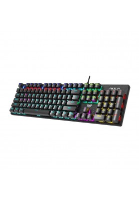 Клавіатура Aula Mechanical S2022 Black keycap KRGD blue (6948391240527)