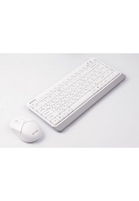 Комплект (клавіатура, мишка) бездротовий A4Tech FG1112 White USB