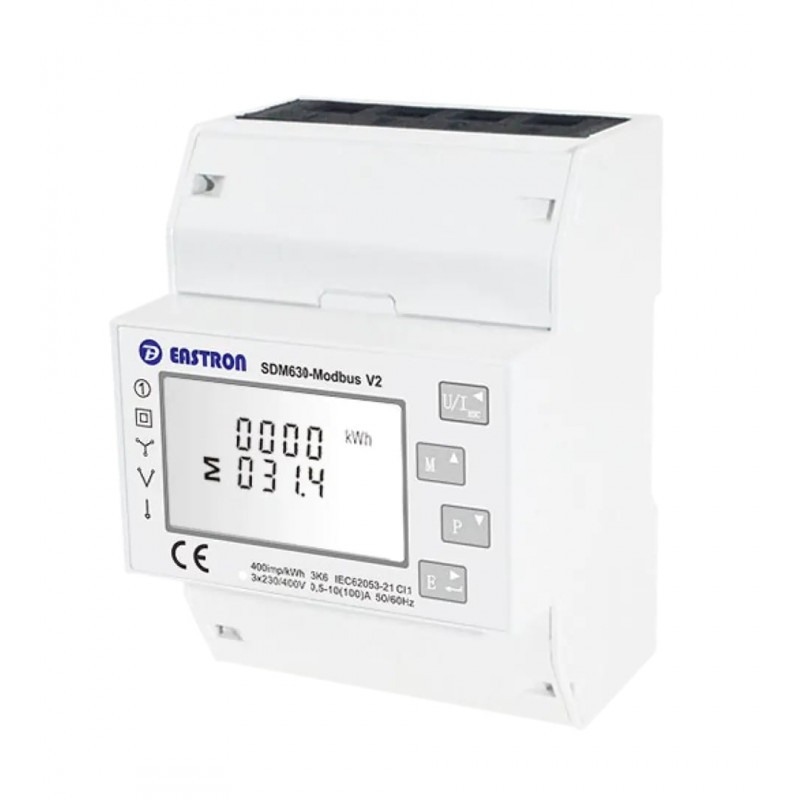 Лічільник Three phase energy meter Eastron SDM 630MCT-ETL (ESCT-T24 150A/1A)