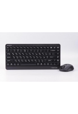 Комплект (клавіатура, мишка) бездротовий A4Tech FG1112S Black USB