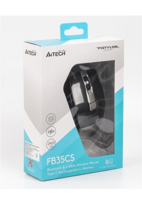 Миша бездротова A4Tech Fstyler FB35CS Smoky Grey