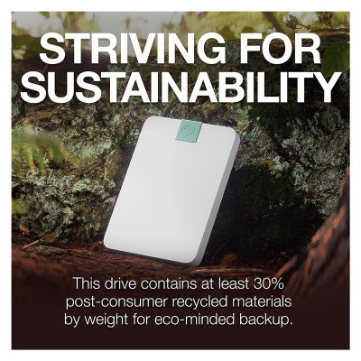 Зовнішній жорсткий диск 2.5` USB 2.0TB Seagate Ultra Touch Cloud White (STMA2000400)