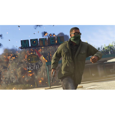 Гра Grand Theft Auto V Premium Edition для Sony PlayStation 4, Blu-ray (5026555424271)