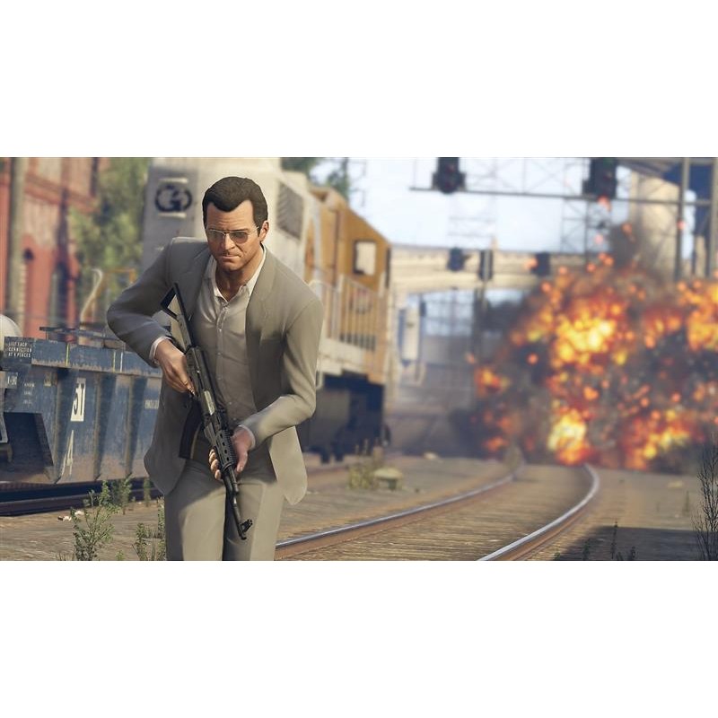 Гра Grand Theft Auto V для PlayStation 5, Russian Subtitles, Blu-Ray диск (5026555431842)