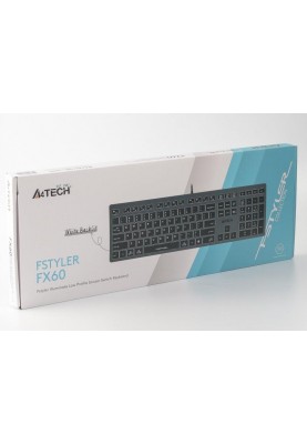 Клавіатура A4Tech Fstyler FX60 White Neon backlit