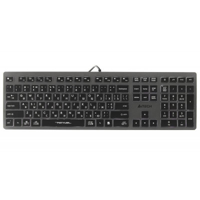Клавіатура A4Tech Fstyler FX60H Grey White Backlit