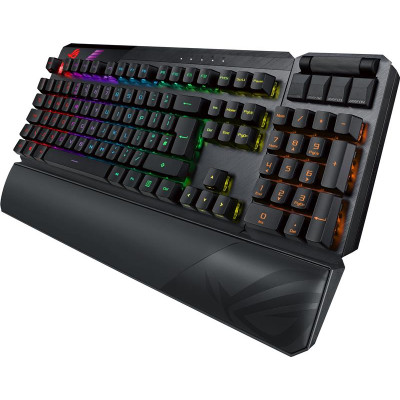 Клавіатура бездротова Asus ROG Claymore II RD RGB WL Black (90MP01W0-BKUA01)