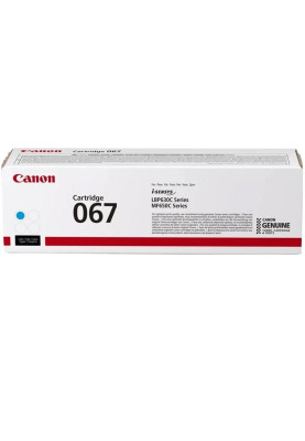 Картридж Canon 067H MF651Cw/MF655Cdw/MF657Cdw/LBP631Cw/LBP633Cdw Cyan (5105C002)