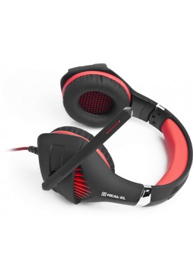 Гарнітура REAL-EL GDX-7600 Black/Red