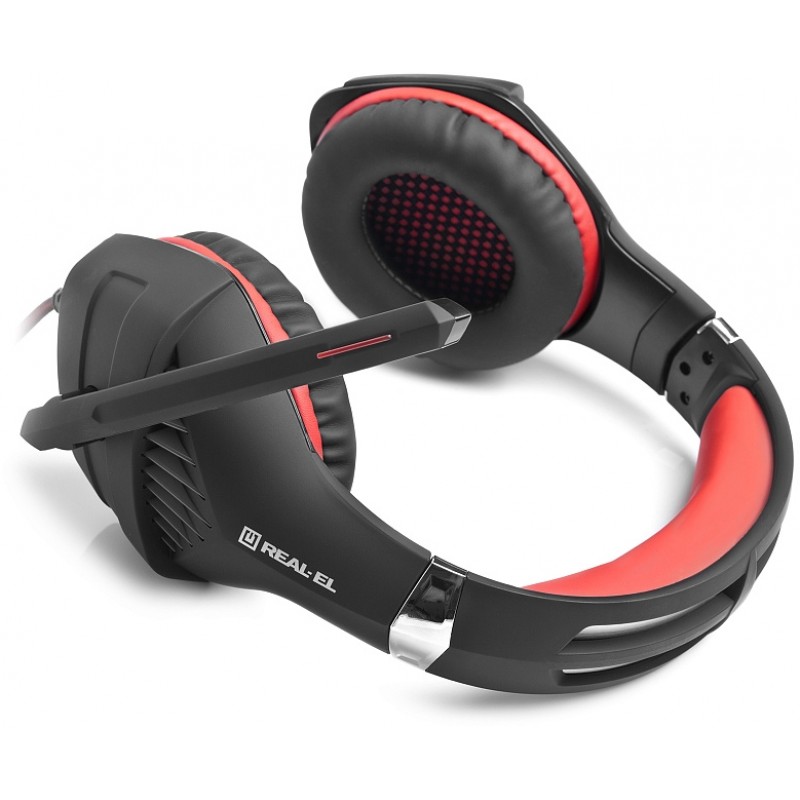 Гарнітура REAL-EL GDX-7600 Black/Red