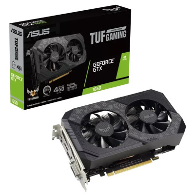 Відеокарта GF GTX 1650 4GB GDDR6 TUF Gaming V2 Asus (TUF-GTX1650-4GD6-P-V2-GAMING)