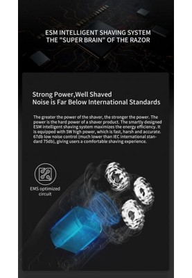 Електробритва Xiaomi Steel 3s Silver