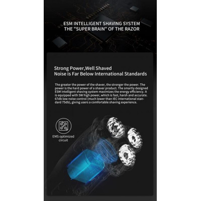 Електробритва Xiaomi Steel 3s Silver