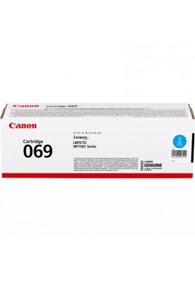 Картридж Canon 069 MF752Cdw/MF754Cdw/LBP673Cdw Cyan (5093C002)