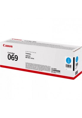 Картридж Canon 069 MF752Cdw/MF754Cdw/LBP673Cdw Cyan (5093C002)