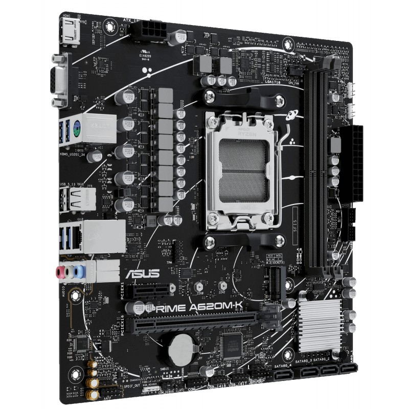 Материнська плата Asus Prime A620M-K Socket AM5