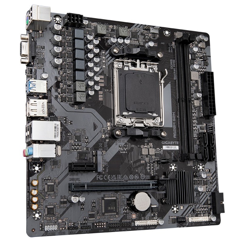 Материнська плата Gigabyte A620M S2H Socket AM5