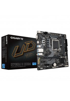 Материнська плата Gigabyte B760M H DDR4 Socket 1700