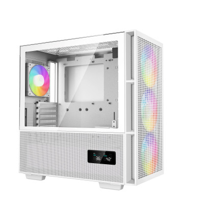 Корпус DeepCool CH560 Digital White (R-CH560-WHAPE4D-G-1) без БЖ Корпус DeepCool CH560 Digital White (R-CH560-WHAPE4D-G-1) без БЖ